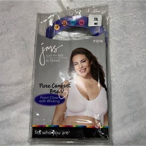 🆕NEW Just My Size Bra size 2X